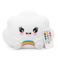 LumiPets® Kawaii Cloud - Children's Nursery Touch Night Light view 1