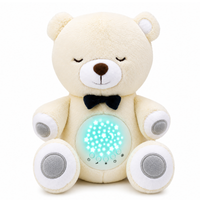 Lumipets Bear with Sound Nursery Night Light & Sound Soother for Babies view 1