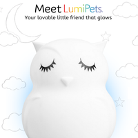 LumiPets® Opal the Owl Night Light view 2