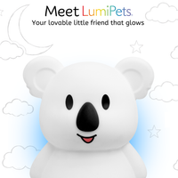 LumiPets® Keith the Koala- Children's Touch Night Light view 2