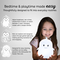 Pebbles the Penguin Night Light view 4