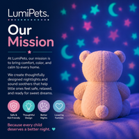 Lumipets Bear with Sound Nursery Night Light & Sound Soother for Babies view 9