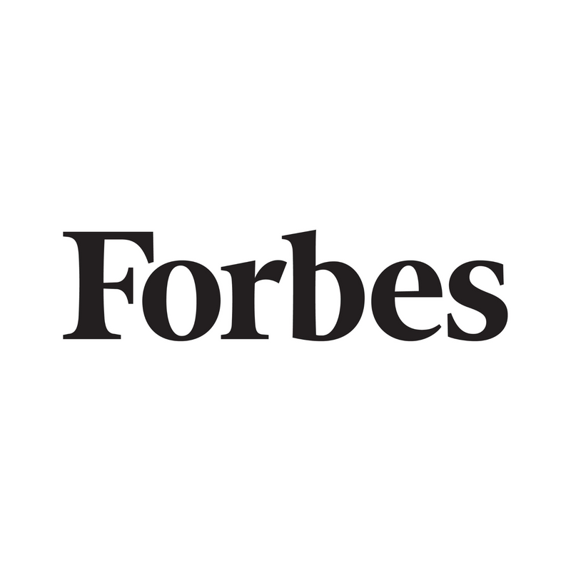 Forbes logo in black text on a white background
