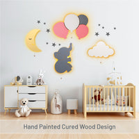 LumiDreams Wall Light - Kid's Decor Nightlight Moon view 5