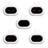 LumiClock - Bunny Night Light Clock For Kids & Nursery view 3