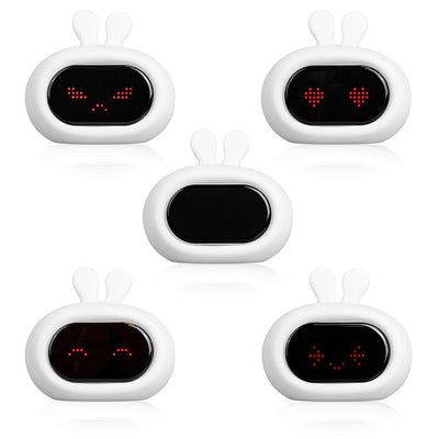 Bunny clock multiple face display