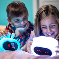 LumiClock - Bunny Night Light Clock For Kids & Nursery view 5