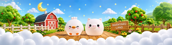 Barnyard Land Night Lights for Kids