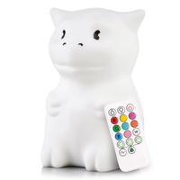 Dragon Night Light for Kids - Silicone Dragon Lamp | LumiPets® view 1