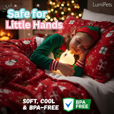 LumiPets® Unicorn - Children's Nursery Touch Night Light