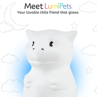 Dragon Night Light for Kids - Silicone Dragon Lamp | LumiPets® view 2