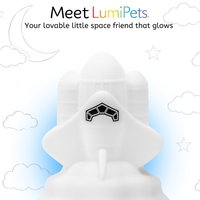 LumiPets Rowdy the Rocket Silicone Night Light view 2