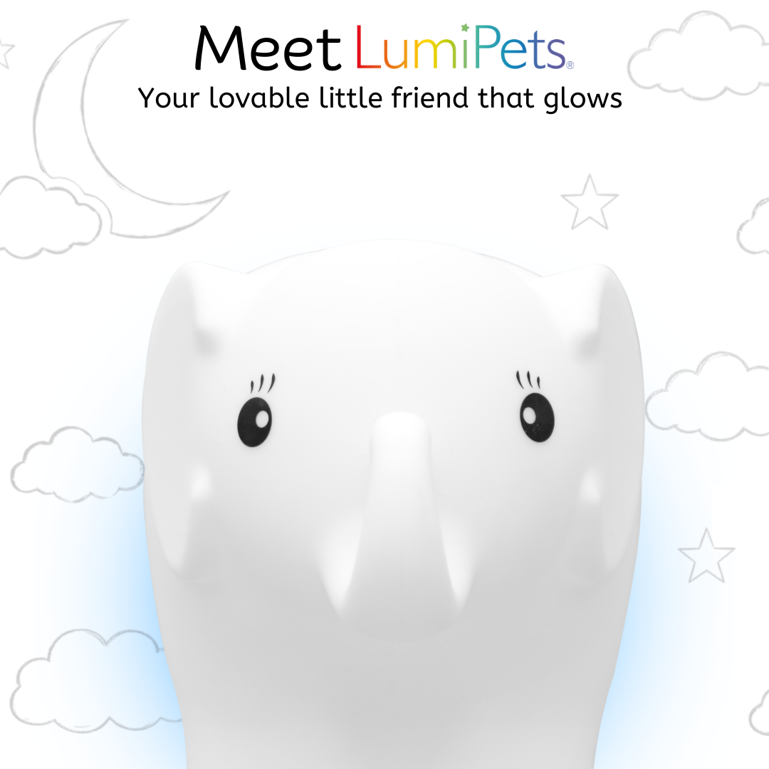 summer infant elephant night light LumiPets® Eggbert the Elephant- Children's Touch Night Light