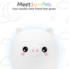 LumiPets® Percy the Pig- Children's Touch Night Light