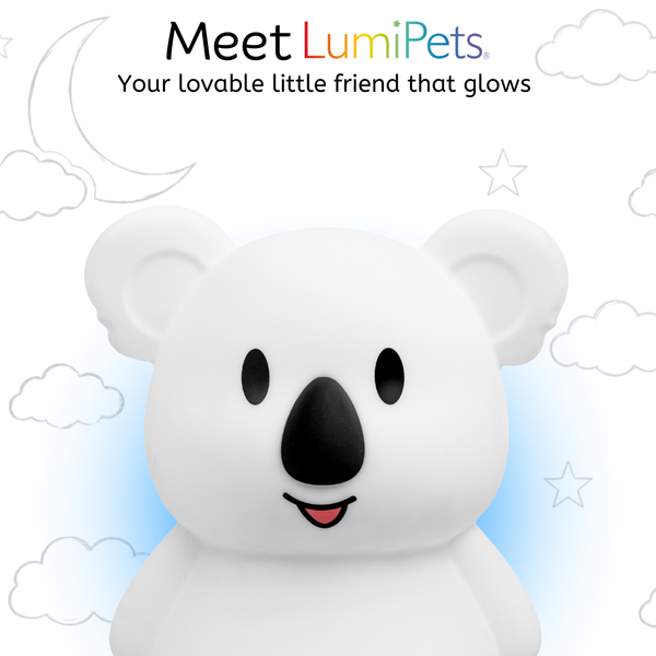 LumiPets® Keith the Koala- Children's Touch Night Light - Lumieworld