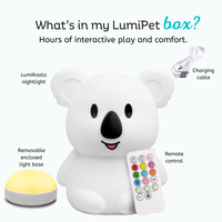 LumiPets® Keith the Koala- Children's Touch Night Light view 5
