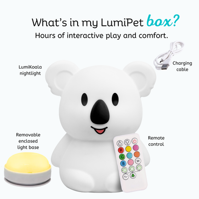 LumiPets® Keith the Koala- Children's Touch Night Light