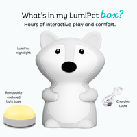 LumiPets® Felix the Fox- Children's Touch Night Light Junior view 5