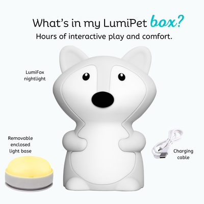 LumiPets® Felix the Fox- Children's Touch Night Light Junior