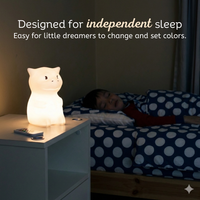 Dragon Night Light for Kids - Silicone Dragon Lamp | LumiPets® view 6