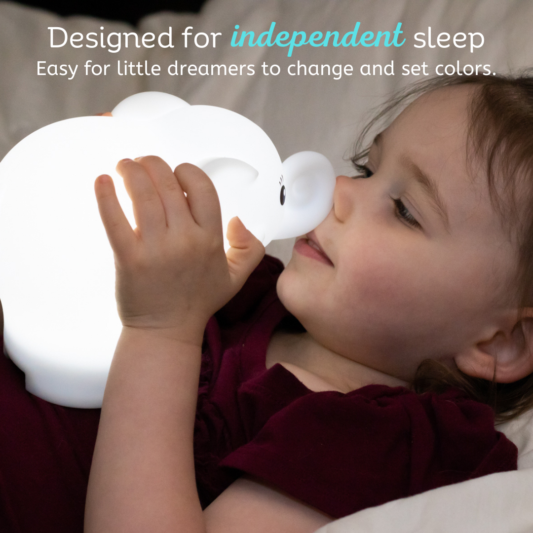 summer infant elephant night light LumiPets® Eggbert the Elephant- Children's Touch Night Light