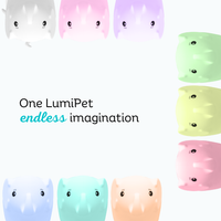 LumiPets® Eggbert the Elephant- Children's Touch Night Light view 7