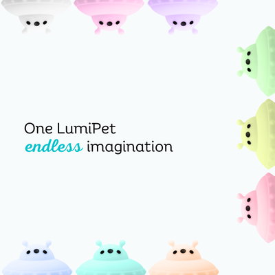 LumiPets® Ugo the UFO- Children's Touch Night Light Junior