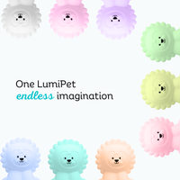 LumiPets® Luther the Lion- Children's Touch Night Light view 7