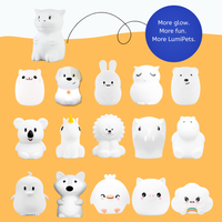 Dragon Night Light for Kids - Silicone Dragon Lamp | LumiPets® view 8
