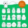 LumiPets® Fiona the Fox Night Light