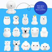 LumiPets® Luther the Lion- Children's Touch Night Light view 8