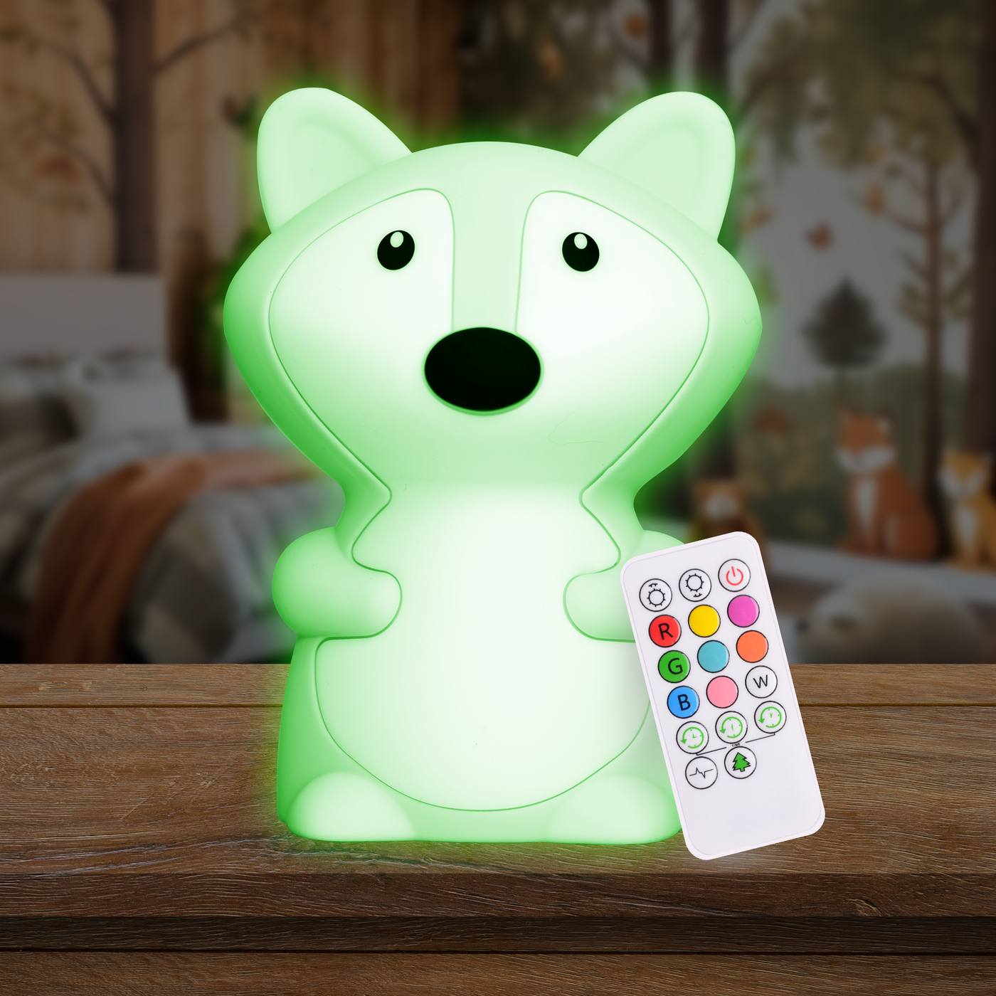 LumiPets® Fiona the Fox- Children's Touch Night Light