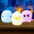 LumiPets® Minis Olive, Daisy, & Delbert- Waterproof Light-Up Toy Pack