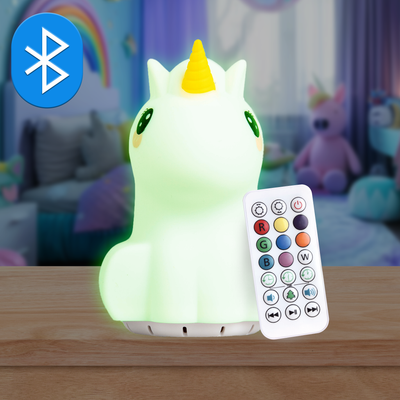 LumiPets® - Bluetooth - Unicorn - Children's Nursery Touch Night Light