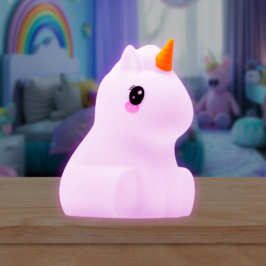 LumiPets® Junior Unicorn - Children's Nursery Touch Night Light