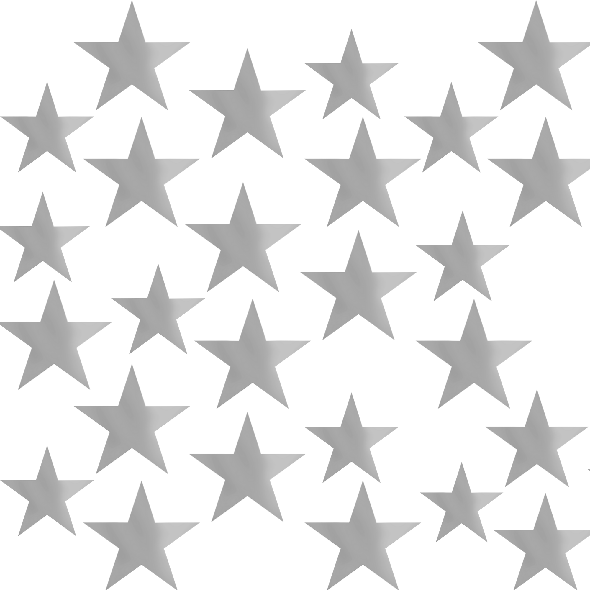 LumiDreams Wall Light - Silver Star Stickers (56 piece)