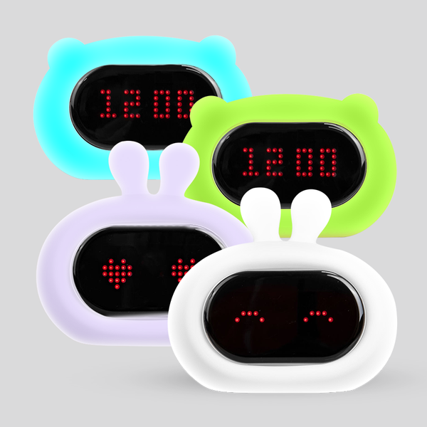 LumiClock Bear Night Light Clock For Kids & Nursery Lumieworld