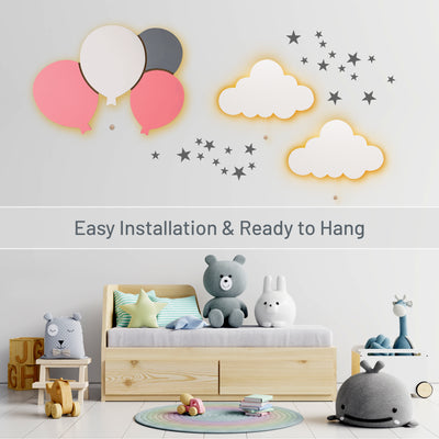 LumiDreams Wall Light Kid s Decor Nightlight Balloons Lumieworld