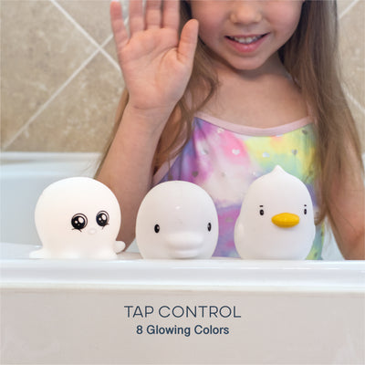 LumiSplash Glowing Bath Toys - 3 Pack