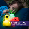 The perfect pal - girl holding LumiPet Juniors astronaut nightlight