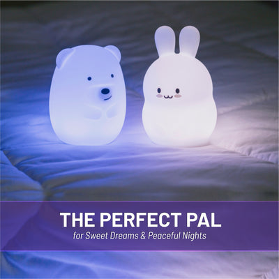 LumiPets® Bella the Bear- Children's Touch Night Light Junior