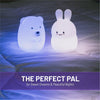 LumiPets® Basil the Bunny- Children's Touch Night Light Junior