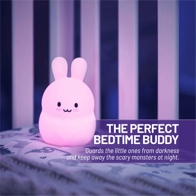 LumiPets® Basil the Bunny- Children's Touch Night Light Junior