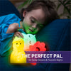 LumiPets® Stanley the Snowman- Children's Touch Night Light Junior