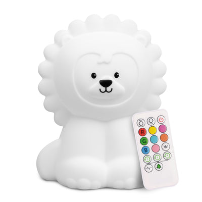 LumiPets® Luther the Lion- Children's Touch Night Light