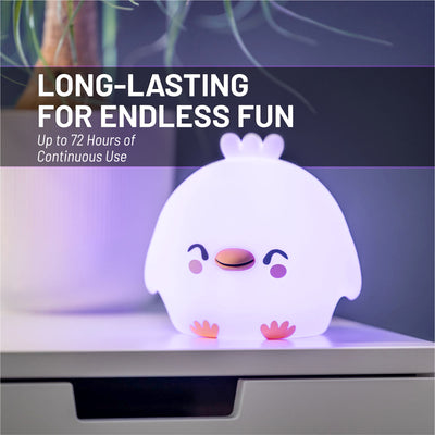 LumiPets® Clara the Chicken- Children's Touch Night Light