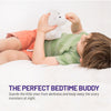 The perfect bedtime buddy - Boy holding LumiHippo nightlight.