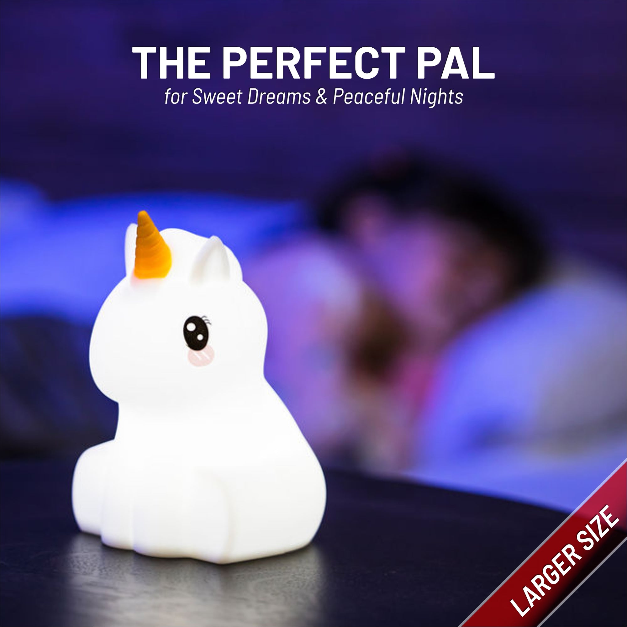 Unicorn Gifts For Girls, Cute Night Lights For Nursery, Squishy