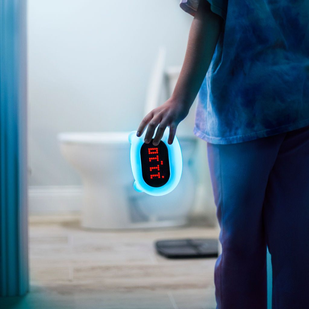LumiClock - Bunny Night Light Clock For Kids & Nursery - Lumieworld
