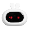 Bunny LumiClock with heart eye display
